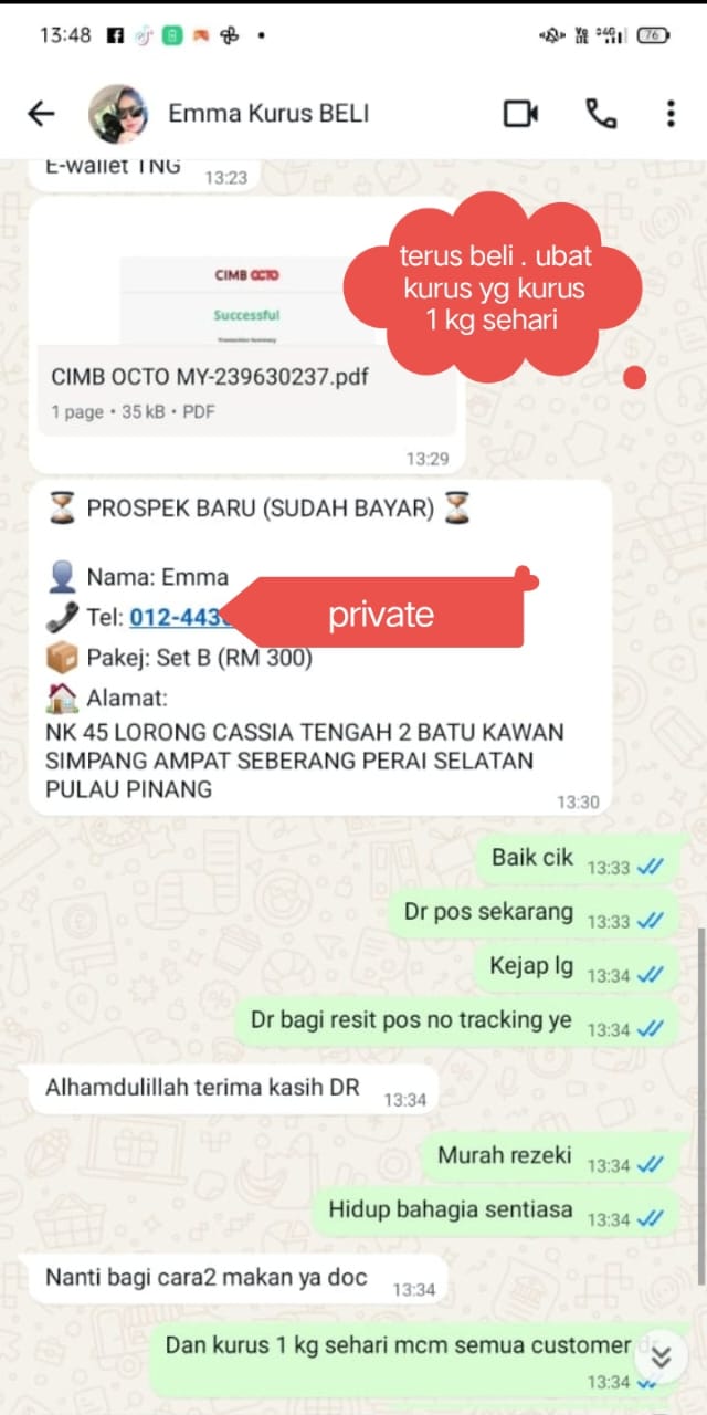 Bukti Pos